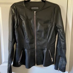 Guess leather jacket
